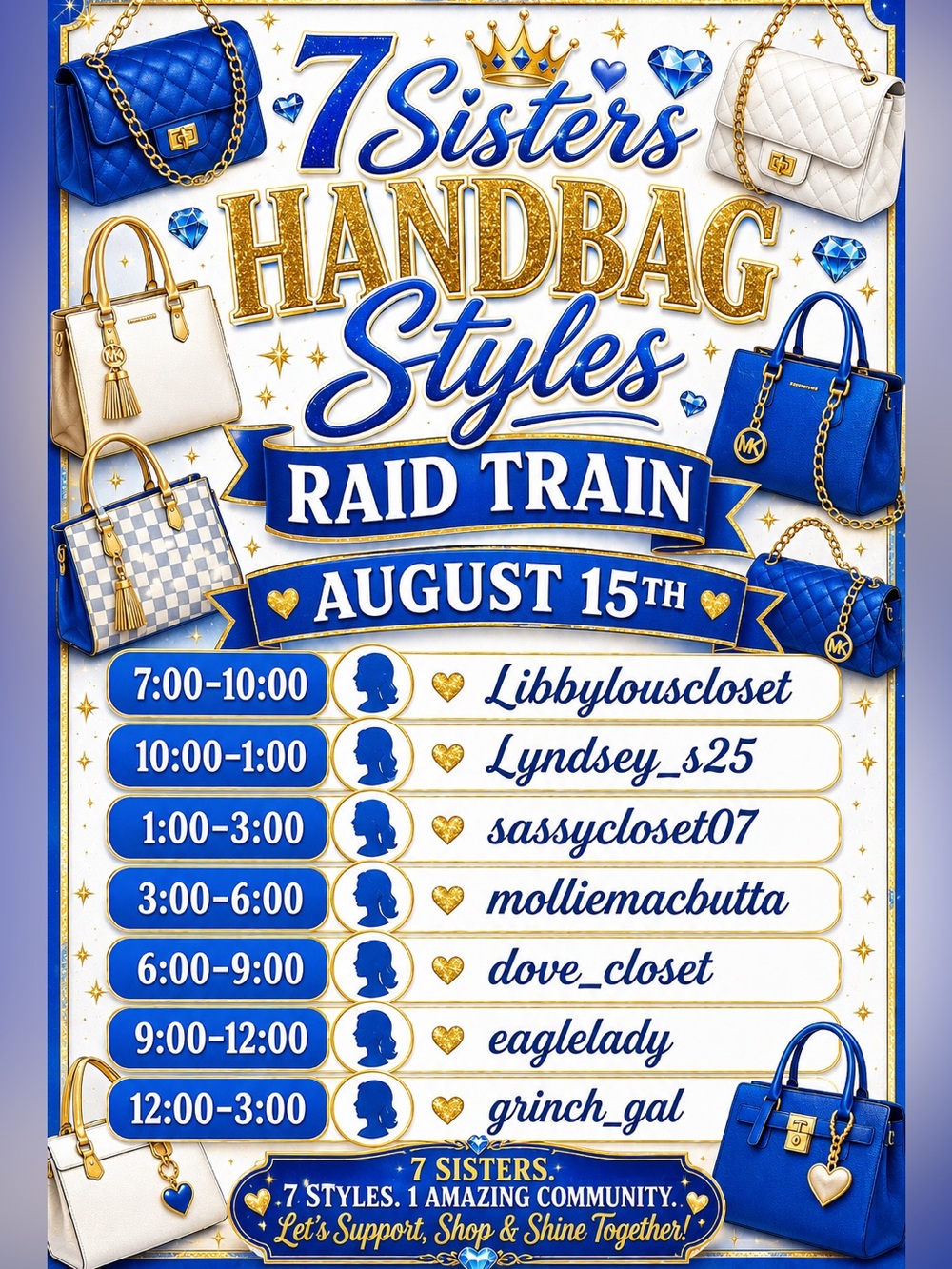 7 Sisters Raid Train: August 15